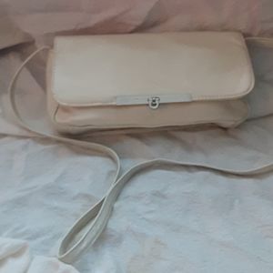 Baggalini White Shoulder Bag